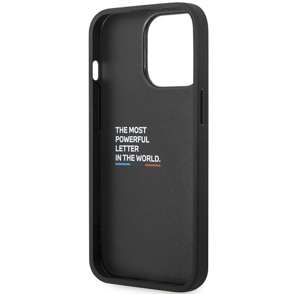 Etui BMW BMHCP14X22PMGK iPhone 14 Pro Max 6,7&quot; czarny/black Bi Pattern