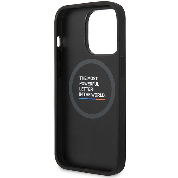 Etui BMW BMHMP14L22NBCK iPhone 14 Pro 6,1&quot; czarny/black Carbon MagSafe