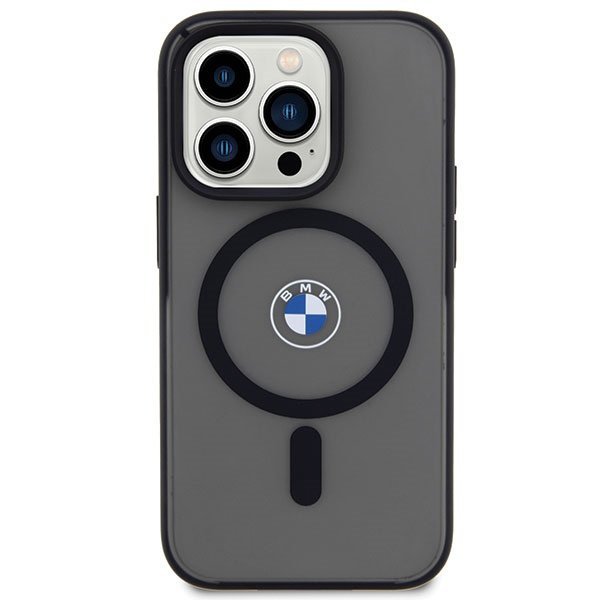 Etui BMW BMHMP14XDSLK iPhone 14 Pro Max 6.7&quot; czarny/black hardcase Signature MagSafe