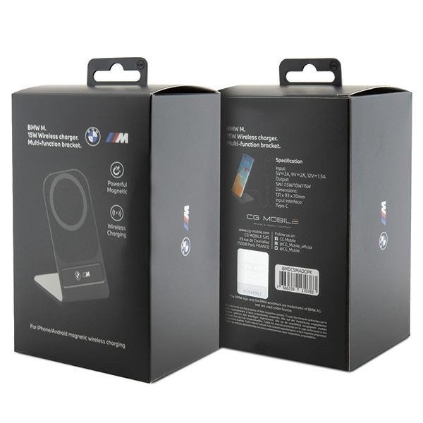 BMW ład. indukcyjna BMDCSMADGPK 15Wczarny/black M Edition MagSafe