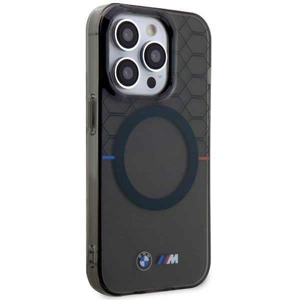 BMW BMHMP13LHGPK iPhone 13 Pro / 13 6.1&quot;szary/grey Pattern MagSafe