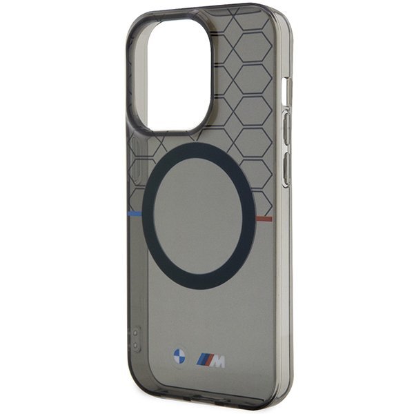 BMW BMHMP13LHGPK iPhone 13 Pro / 13 6.1&quot;szary/grey Pattern MagSafe