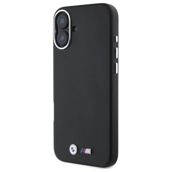 BMW BMHMP16S23PMWK iPhone 166.1&quot; czarny/black hardcase M Smooth Full Wrapped Metal MagSafe