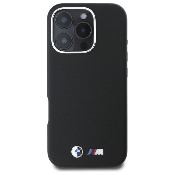 BMW BMHCP16X23PMWK iPhone 16 Pro Max 6.9&quot; czarny/black hardcase M Smooth Full Wrapped Metal
