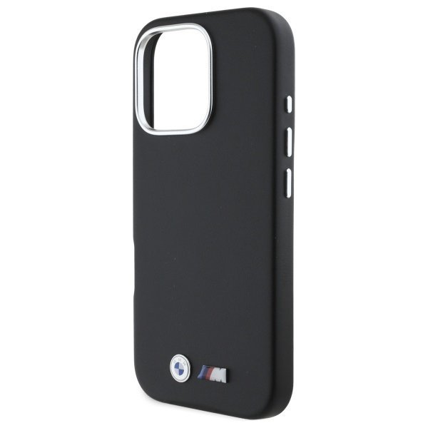 BMW BMHCP16X23PMWK iPhone 16 Pro Max 6.9&quot; czarny/black hardcase M Smooth Full Wrapped Metal