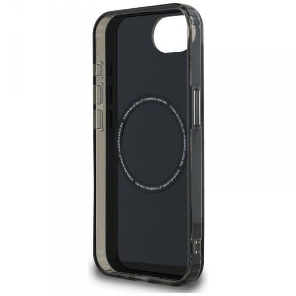 Etui BMW IML Metal White Circle MagSafe  do iPhone 16E / 17E czarny