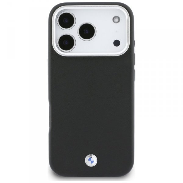 Etui BMW M Sign Metal Logo MagSafe do    iPhone 17 Pro czarny