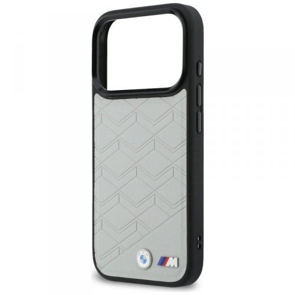 Etui BMW M Shape Logo MagSafe do iPhone  17 Pro Max szary