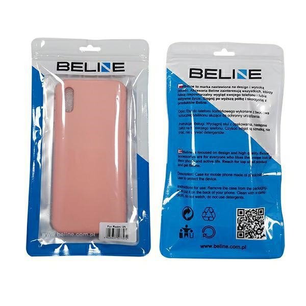 Beline Etui Silicone Samsung S21 Ultra różowo-złoty/rose gold