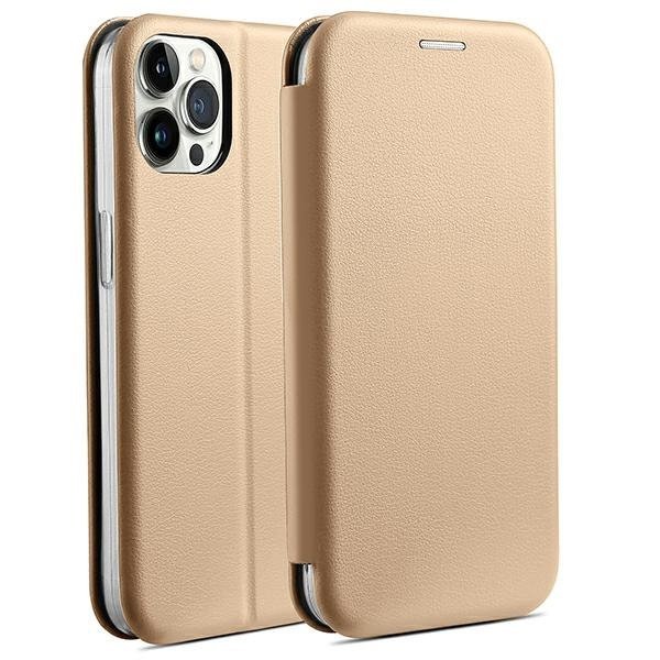 Beline Etui Book Magnetic iPhone 14 ProMax 6,7&quot; złoty/gold