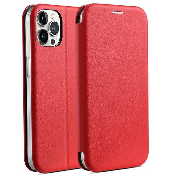 Beline Etui Book Magnetic iPhone 15 Pro Max 6,7&quot; czerwony/red
