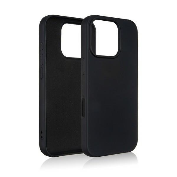 Beline Etui Silicone iPhone 16 Pro 6.3&quot;  czarny/black