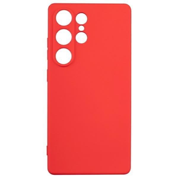Beline Etui Silicone Samsung S25 Plus    czerwony/red