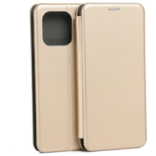 Etui Beline Book Magnetic Moto G15       złoty/gold