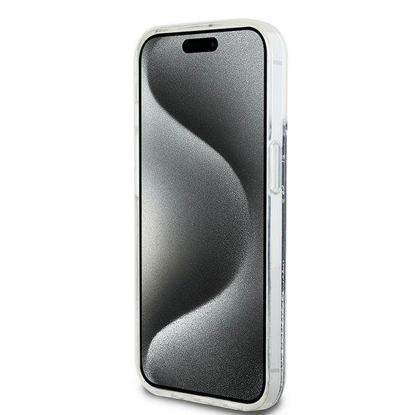 DKNY DKHCP15MLBNAEK iPhone 15 Plus / 14Plus 6.7&quot; czarny/black hardcase Liquid Glitter Big Logo