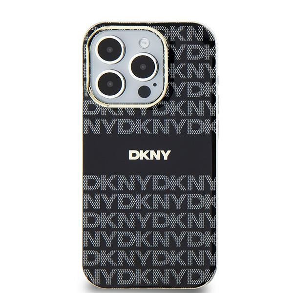 DKNY DKHMN61HRHSEK iPhone 11 / Xr6.1&quot; czarny/black hardcase IML Mono & Stripe MagSafe
