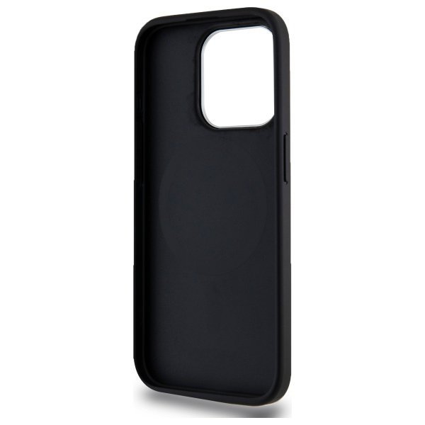 DKNY DKHMP15XPSCMCLK iPhone 15 ProMax 6.7&quot; czarny/black hardcase Plain Logo MagSafe