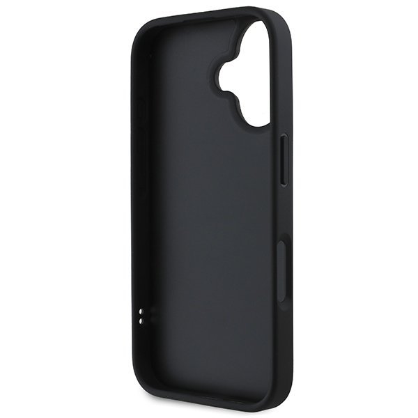 DKNY DKHCP16SPQDSLK iPhone 16 6.1"czarny/black Quilted Stack Logo