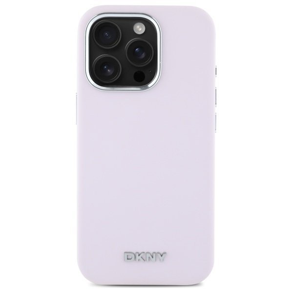 DKNY DKHMP16XSMCHLP iPhone 16 Pro Max    6.9&quot; różowy/pink hardcase Liquid Silicone Small Metal Logo MagSafe
