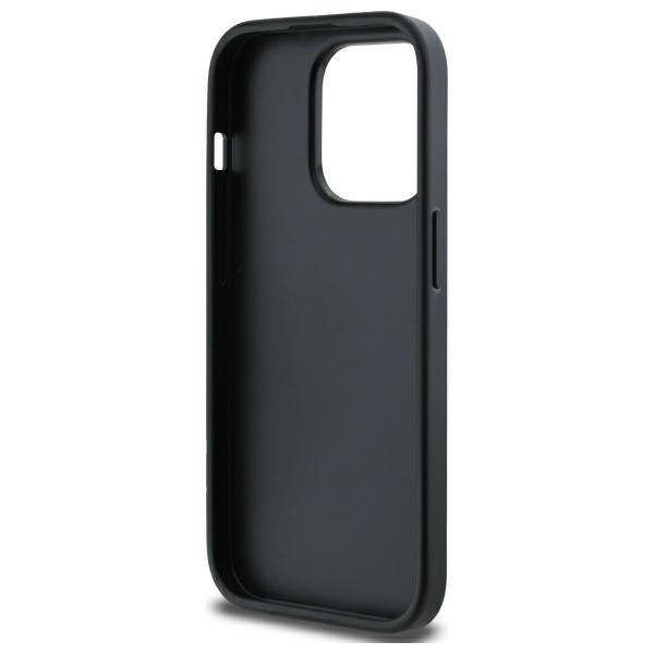 DKNY DKHCP14LPQDSLK iPhone 14 Pro 6.1&quot;   czarny/black Quilted Stack Logo