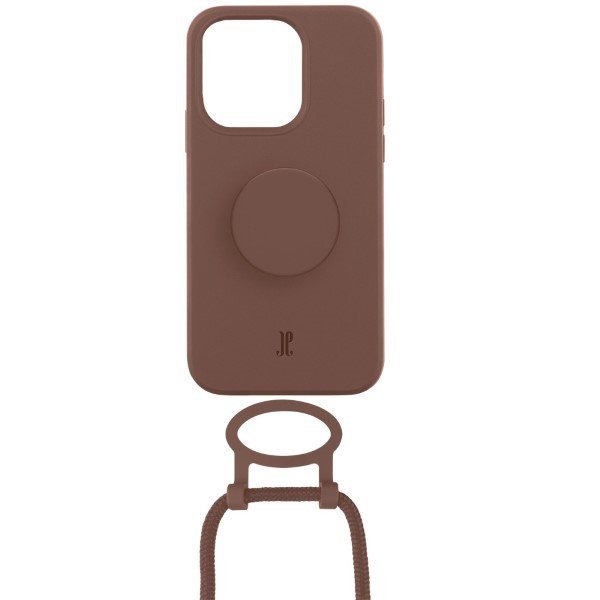 Etui JE PopGrip iPhone 13 Pro Max 6,7&quot; brązowy/brown sugar 30139 AW/SS23 (Just Elegance)