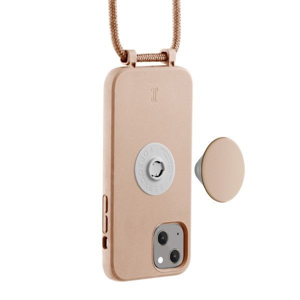 Etui JE PopGrip iPhone 14 Plus / 15 Plus 6.7&quot; beżowy/beige 30181 AW/SS23 (Just Elegance)