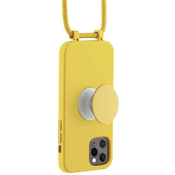 Etui JE PopGrip iPhone 11 Pro 5,8&quot; żółty/rabbit`s paw 30052 (Just Elegance)