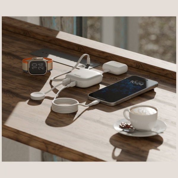 PowerBank 4w1 Bazic Fusion 10000mAh      PD20W USB-C/Lightning czarny