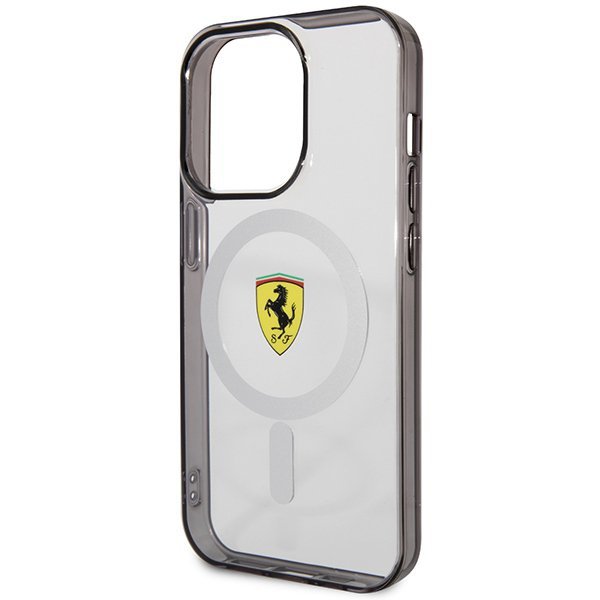 Ferrari FEHMP14XURKT iPhone 14 Pro Max 6.7&quot; przezroczysty/transparent hardcase Outline Magsafe
