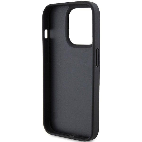 Ferrari FEHCP15LRDUK iPhone 15 Pro 6.1&quot; czarny/black hardcase Quilted Metal Logo