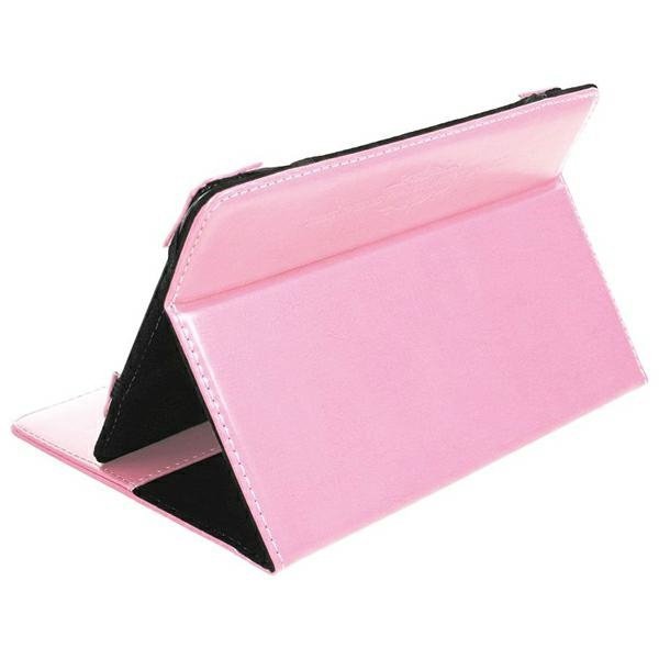 Etui Blun uniwersalne na tablet 7&quot; UNTróżowy/pink