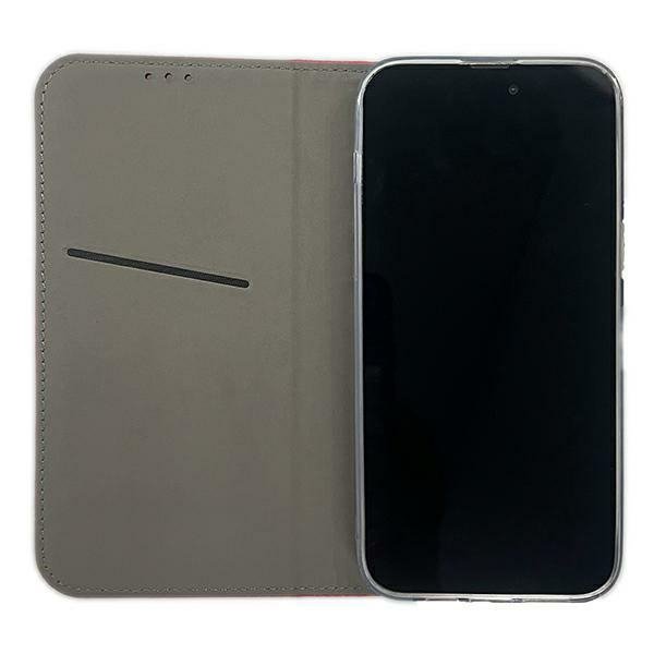 Etui Smart Magnet book iPhone 15 Plus / 14 Plus 6.7&quot; czerwony/red