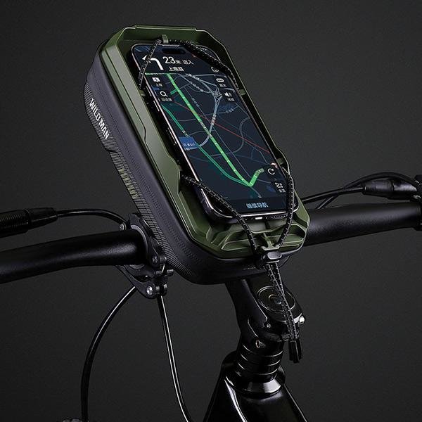 WILDMAN Etui/sakwa na ramę roweru GX330uchwyt rowerowy zielona/green