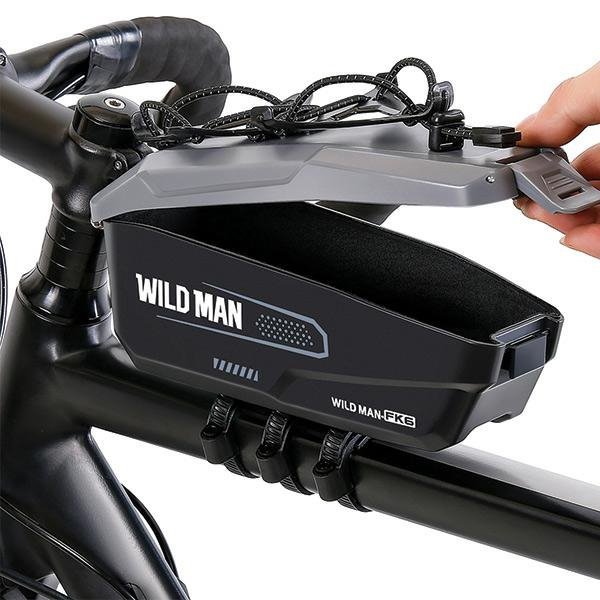 WILDMAN Etui/uchwyt na rower FK6sakwa na ramę szaro-czarna/grey-black