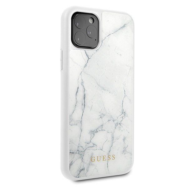 Guess GUHCN58HYMAWH iPhone 11 Probiały/white Marble