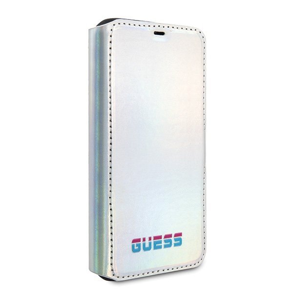 Guess GUFLBKN65BLD iPhone 11 Pro Maxsrebrny/silver book Iridescent