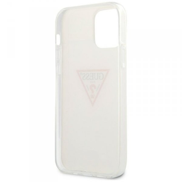 Guess GUHCP12MPCUCTLWH iPhone 12/12 Pro 6,1" biały/white hardcase Triangle Collection