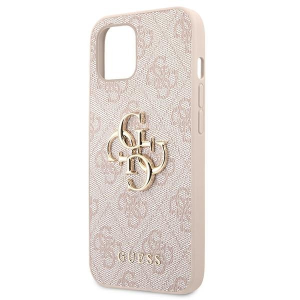 Guess GUHCP13M4GMGPI iPhone 13 / 14 / 156.1&quot; różowy/pink hardcase 4G Big Metal Logo