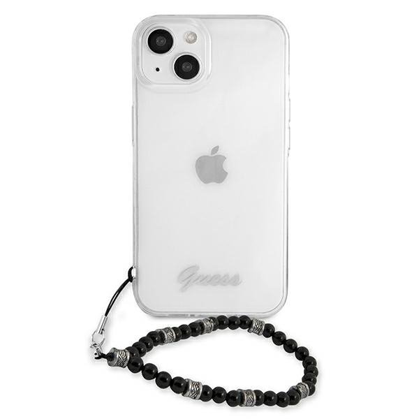 Guess GUHCP13SKPSBK iPhone 13 mini 5,4&quot; Transparent hardcase Black Pearl