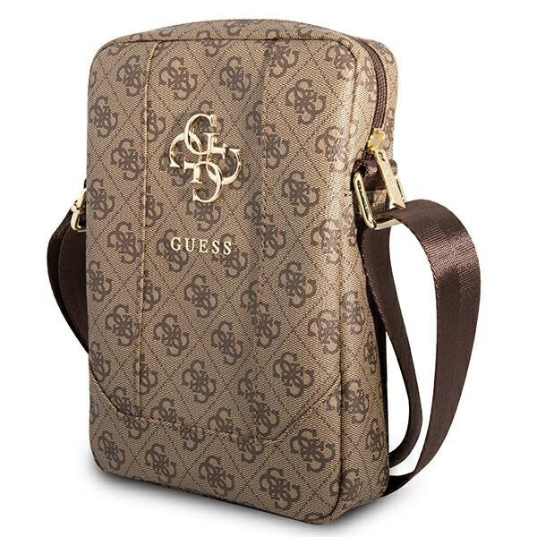 Guess Torba GUTB10G4GFBR 10&quot; brązowa/brown 4G Big Metal Logo