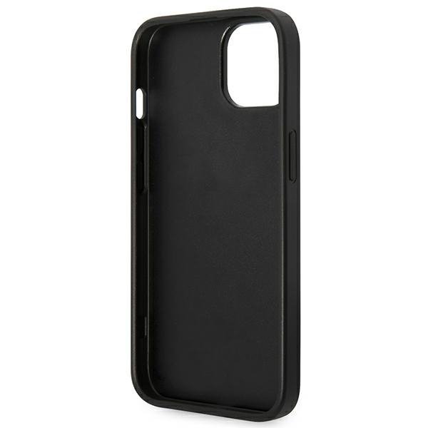 Guess GUHCP14MHGGSHK iPhone 14 Plus / 15 Plus 6.7&quot; czarny/black hard case Glitter Script