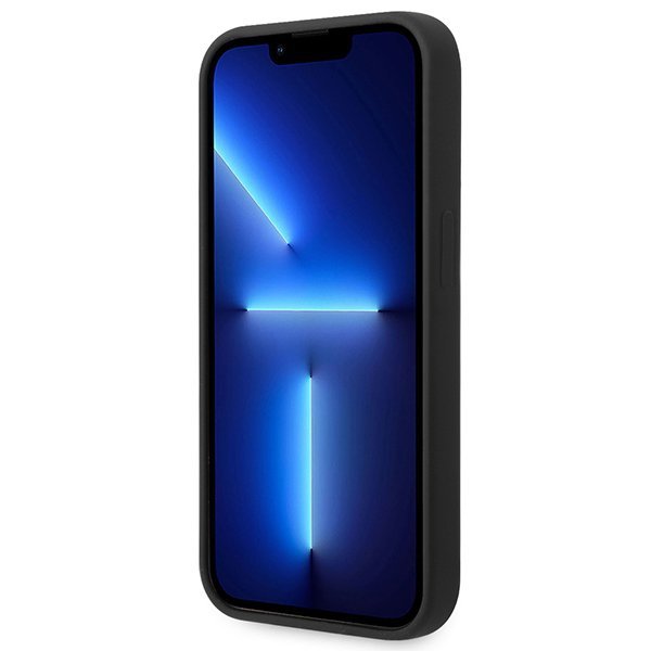 Guess GUHCP14LSLTGK iPhone 14 Pro6,1&quot; czarny/black hardcase Silicone Triangle