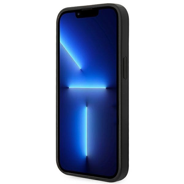 Guess GUHCP14MPSASBBK iPhone 14 Plus / 15 Plus 6.7&quot; czarny/black Saffiano Strap