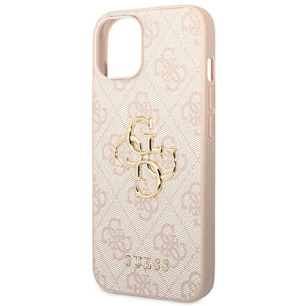 Guess GUHCP14S4GMGPI iPhone 14 / 15 / 136.1&quot; różowy/pink hardcase 4G Big Metal Logo