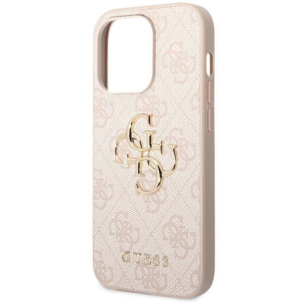 Guess GUHCP14X4GMGPI iPhone 14 Pro Max6,7&quot; różowy/pink hardcase 4G Big Metal Logo