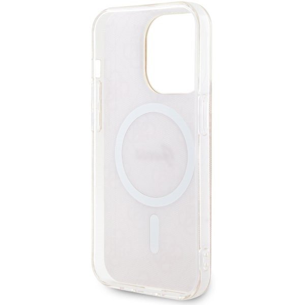 Guess GUHMP14LH4STP iPhone 14 Pro 6.1&quot; różowy/pink hardcase 4G MagSafe