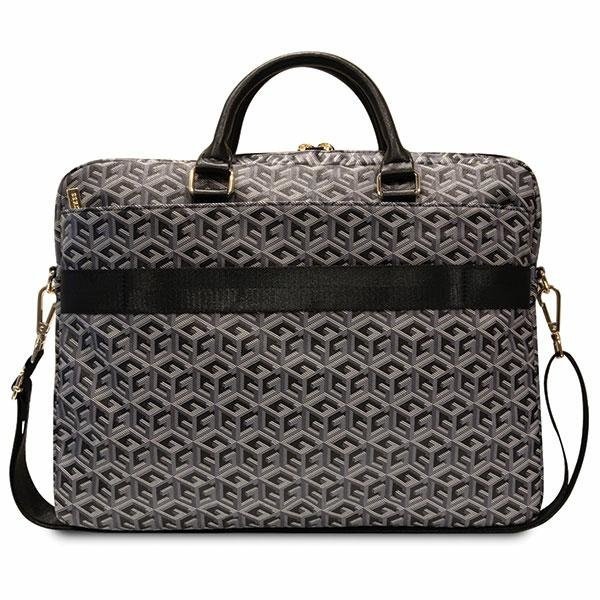 Guess Torba GUCB15HGCFSEK 16"czarny/black GCube Stripes