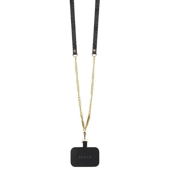Guess GUHCP13LP4TDSCPK iPhone 13 Pro / 13 6.1&quot; czarny/black hardcase Crossbody 4G Metal Logo