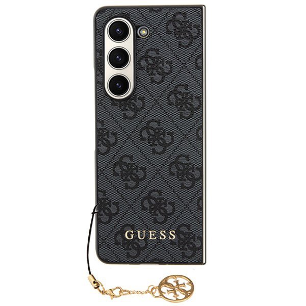 Guess GUHCZFD5GF4GGR F946 Z Fold5 szary/grey hardcase 4G Charms Collection