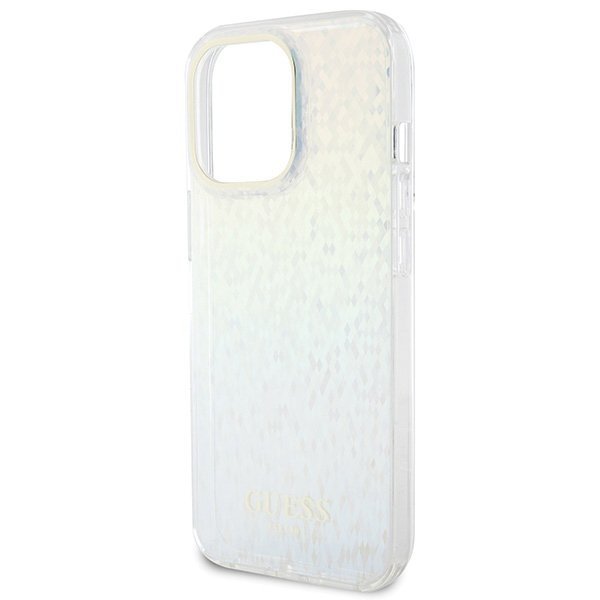 Guess GUHCP15XHDECMI iPhone 15 Pro Max 6.7&quot; wielokolorowy hardcase IML Faceted Mirror Disco Iridescent